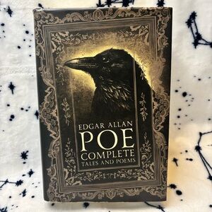 Edgar Allan Poe Complete Tales and Poems Hardcover Book